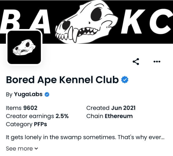  club logo yuga company kennel copyright ape 
