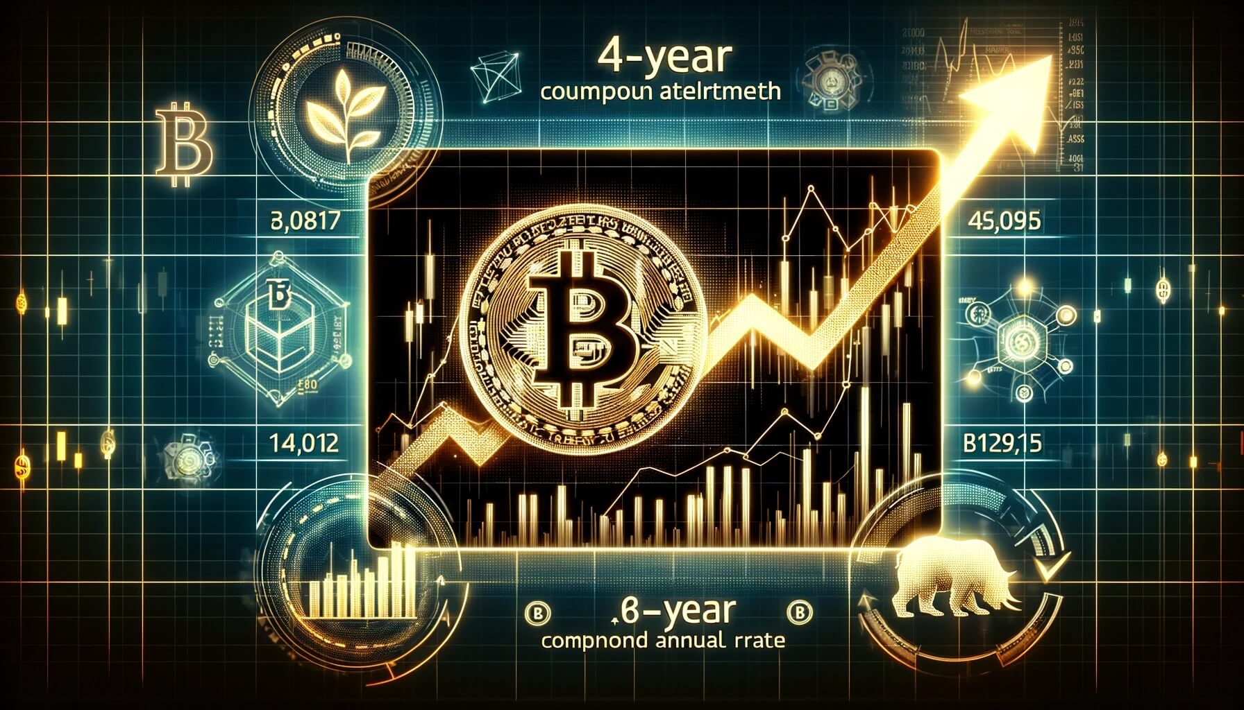  bitcoin growth 4-year compound performance considering asset 