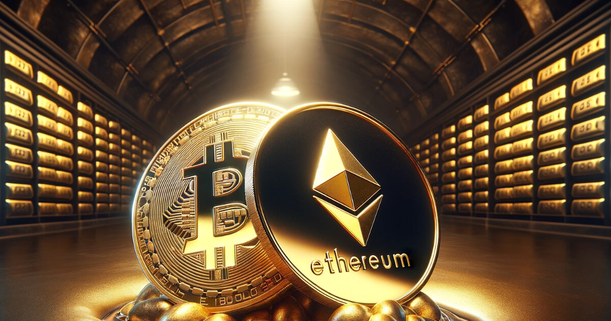 Gold remains stable while volatility rocks Bitcoin and Ethereums 2023