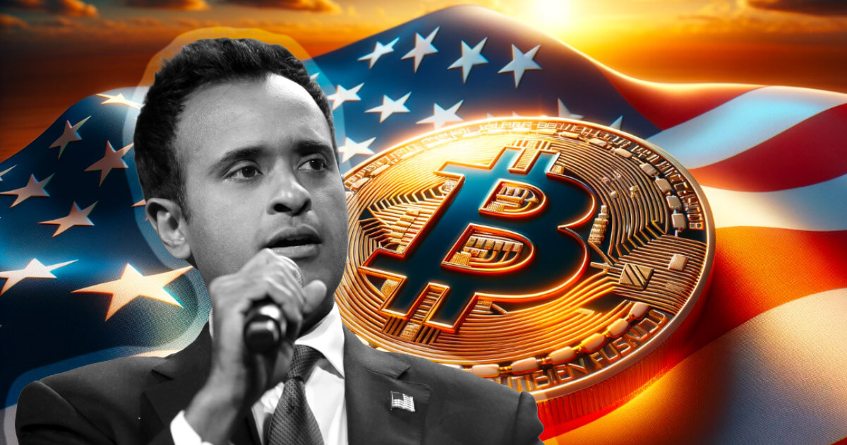 Vivek Ramaswamy says his crypto policy will ensure economic freedom for Americans