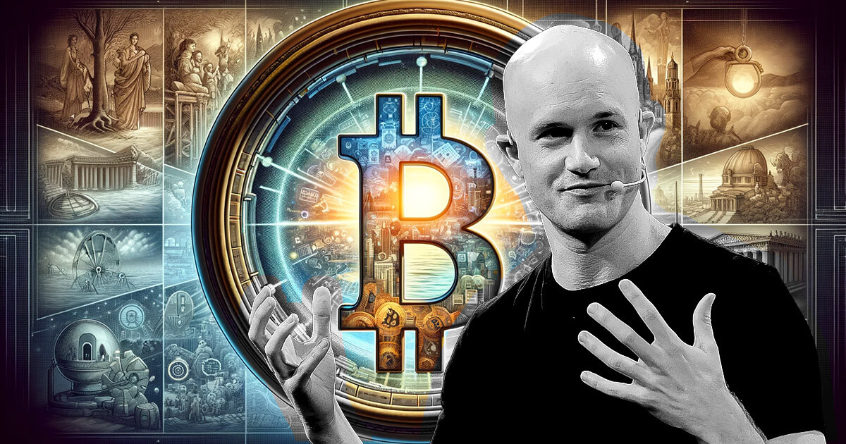 Coinbase CEO Brian Armstrong advocates for Bitcoin as check and balance to the US financial system