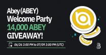 Abey Token Now Shopping and selling on BitMart Change