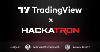 TradingView Joins HackaTRON Season 6 as an First payment Partner