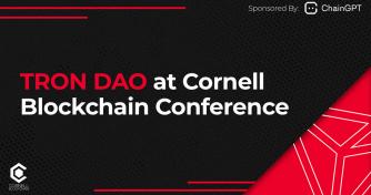 TRON DAO at Cornell Blockchain Conference