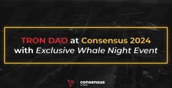 TRON DAO at Consensus 2024 with Weird and wonderful Whale Evening Event