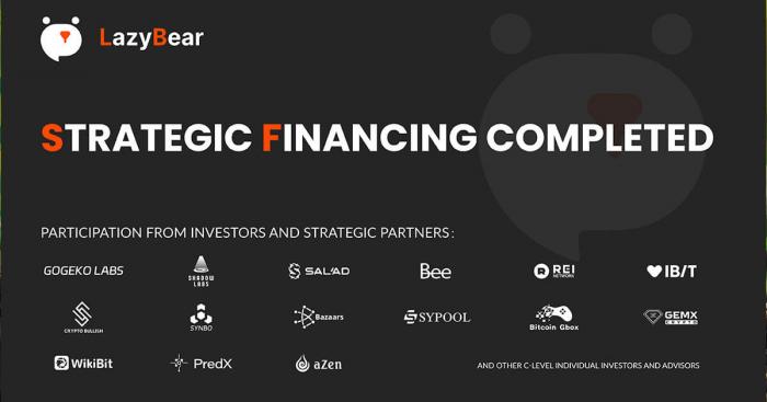 LazyBear Secures 4 Million USDT in Strategic Financing to Revolutionize Crypto Trading