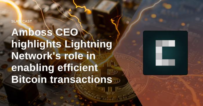 Amboss CEO highlights Lightning Network’s role in enabling efficient Bitcoin transactions