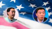 US 2020 presidential candidate Andrew Yang meets with Litecoin founder