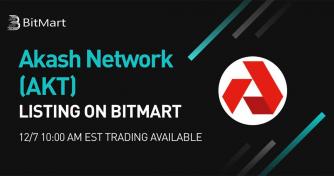 Akash Network, the World’s First Decentralized Cloud Computing Marketplace for DeFi, to List on BitMart