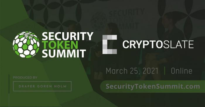 CryptoSlate & Draper Goren Holm’s Security Token Summit partner to educate masses on digital shares