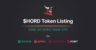 HORD announces quadruple token sale via IEO and IDO