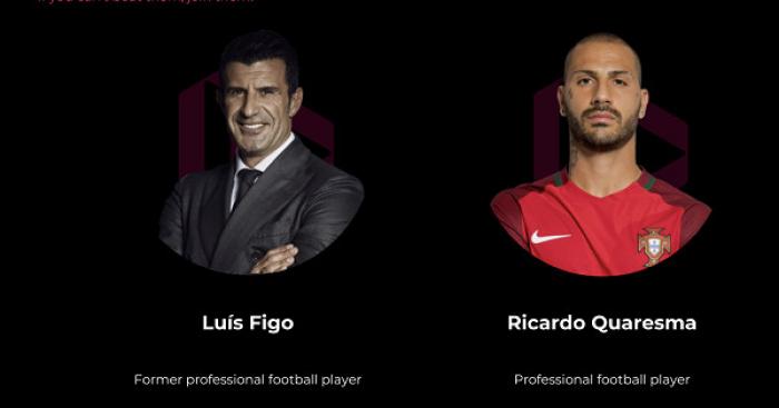 Blockchain-Enabled Sports Startup dotmoovs presents Luís Figo and Ricardo Quaresma as Brand Ambassadors