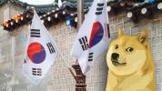 Dogecoin volumes in Korea exceeded those of its entire stock market yesterday