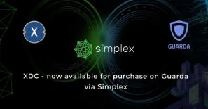 XinFin Partners with Guarda Wallet and Simplex to Provide Easy Fiat Onramp for XDC