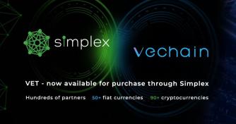 Simplex partners with VeChain to enable seamless fiat onramp for VET token
