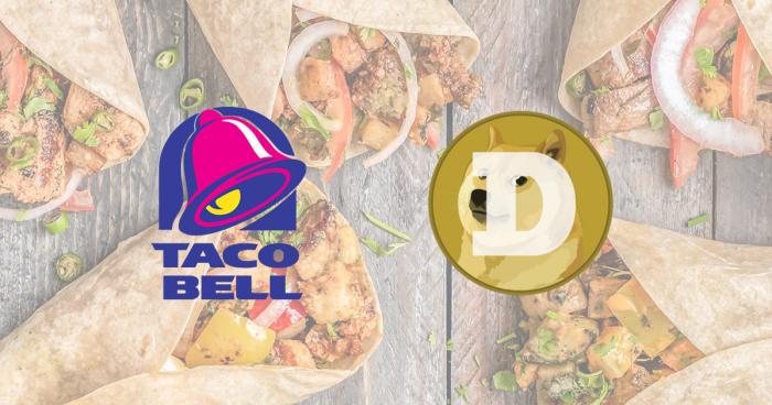 Paying for Taco Bell with Dogecoin (DOGE) could soon become a reality