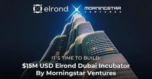 Morningstar Ventures To Invest $15M USD In Projects Building On Elrond Network And Opens An Elrond Incubator in Dubai