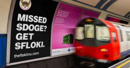 Memecoin Floki Inu targets London Underground travelers in new advertising campaign
