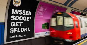 Another memecoin targets London Underground travelers in new advertising campaign