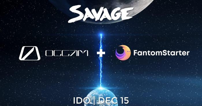 SAVAGE IDO Is Set to Launch on OccamRazer and FantomStarter on December 15