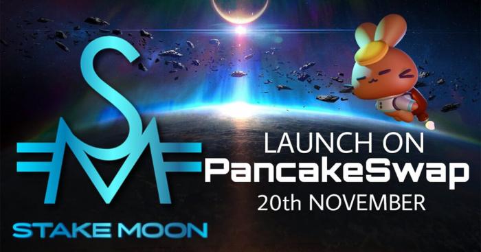 StakeMoon Coin Officially Launches on PancakeSwap Following Successful Pre-Sale