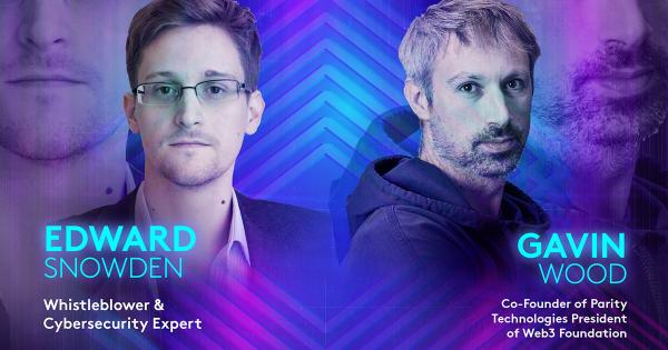 BlockDown to host historic discussion with Edward Snowden and Polkadot’s Gavin Wood about the future of Web3