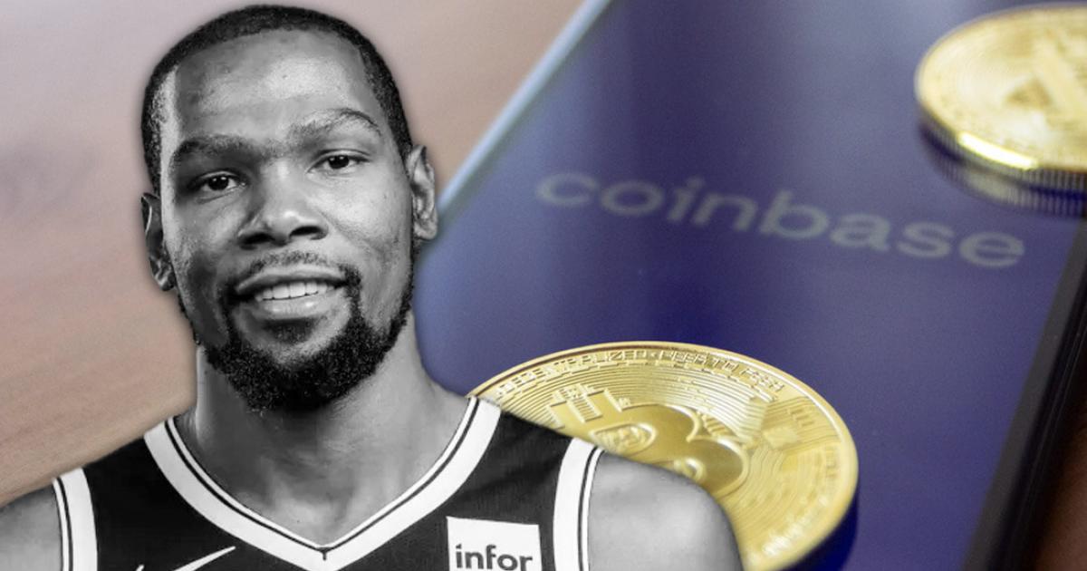 Coinbase strikes a promo deal with NBA player Kevin Durant