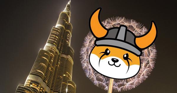 Memecoin Floki Inu bags promotion on Dubai’s Burj Khalifa