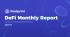Footprint November Monthly Report: DeFi TVL surpasses $288B, NFTs stall