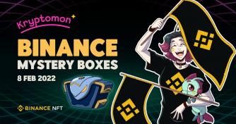 Kryptomon & Binance NFT Mystery Box Sale Event: Round 2 Confirmed