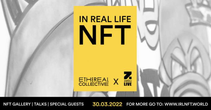 Internationally hosted In Real Life NFT is set to come to London!