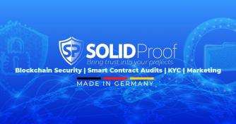 Solidproof Obtains Licenses for its Transformational Auto Audit Tool Solution