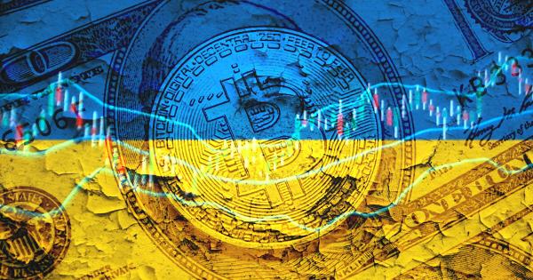 Bitcoin’s flat while attention’s on Ukraine, away from the Fed, inflation