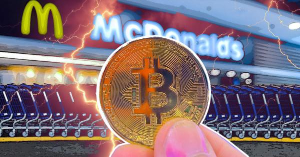 Bitcoin may soon be accepted by McDonald’s, Walmart via Lightning Network, Mallers says