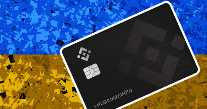 Binance unveils crypto card to aid Ukrainian refugees