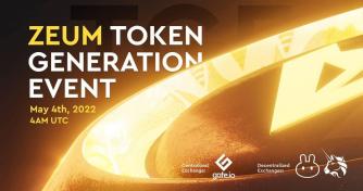 Colizeum Announces The $ZEUM Token Generation Event for May 4th