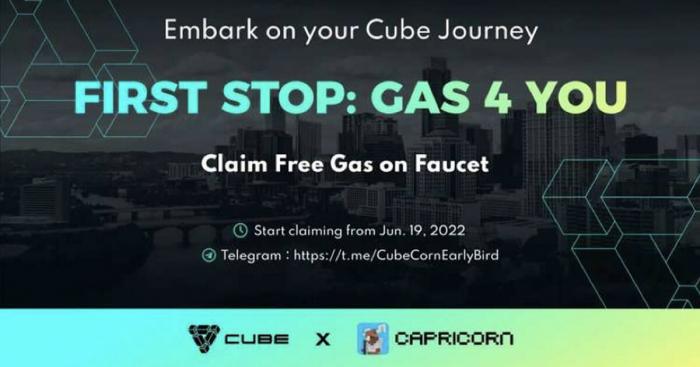 Cube Chain and Capricorn to launch “Start Your Cube Journey” Campaign with $1 Million Airdrop
