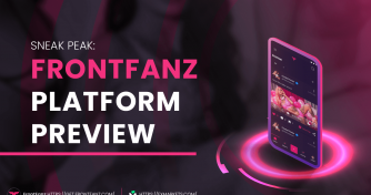 FrontFanz- the new MATIC sensation shows a glimpse of its platform