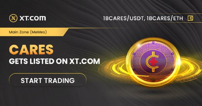 XT.com Adds Trading Support To CARES (1BCARES)