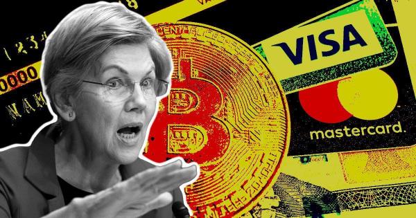 Senator Warren takes aim at changing rules on crypto offerings from banks