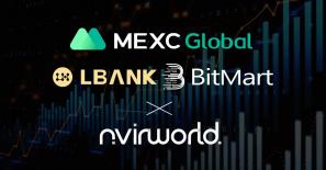 NvirWorld’s NVIR Marks the Top Gainer After Getting Listed on MEXC, Lbank and Bitmart
