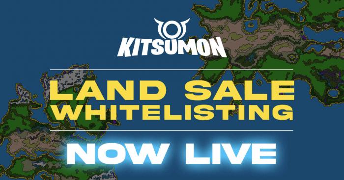 Kitsumon launches NFT land sale in partnership with top NFT and Gaming platforms