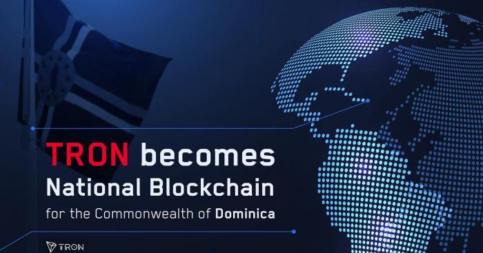 Dominica Selects TRON as its National Blockchain to Issue the Country’s Official Coin
