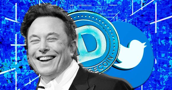DOGE up 18% as Elon Musk moves to take over Twitter