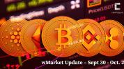 CryptoSlate Daily wMarket Update – Sept. 30 – Oct 2: Bitcoin holds steady as stocks continue decline