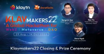 Klaytn Foundation Awards Over US$1 Million in Prizes and Grant Opportunities to Inaugural Winners of Flagship Web3 Hackathon