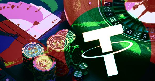 Gambling-related USDT funds grow as 1k new online gambling websites use Tether