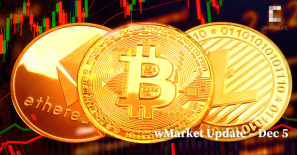 CryptoSlate Daily wMarket Update – Dec. 5: Red day for top 10 sees Dogecoin leading losses