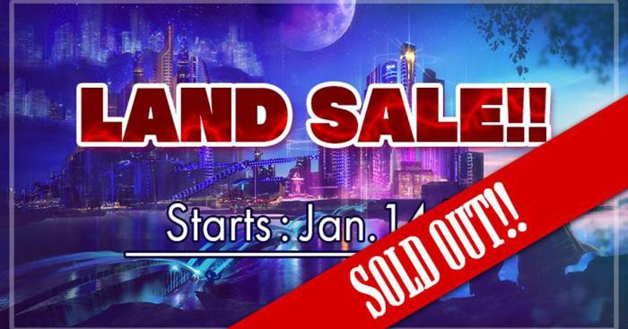 GensoKishi LAND has sold out