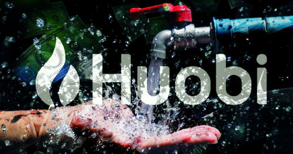 Huobi sees net ouflows of over $60M in 24 hours